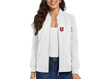 Women's Union Dutchmen Premium Bomber Jacket with Polished Detailing and Functional Sleeve Pocket Modern Luxury Outerwear