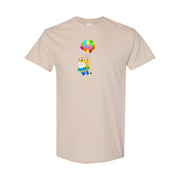 Men's Adventure Time Cotton T-Shirt - Tan
