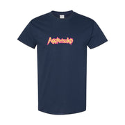 Men's Aggretsuko Cotton T-Shirt - Navy