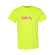 Men's Aggretsuko Cotton T-Shirt - Safety Green