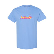 Men's Aggretsuko Cotton T-Shirt - Sky Blue
