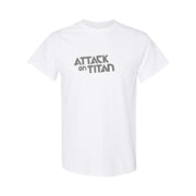 Men's Attack on Titan Cotton T-Shirt - White