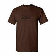 Men's Avatar The Last Airbender Cotton T-Shirt - Dark Brown