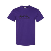 Men's Avatar The Last Airbender Cotton T-Shirt - Purple