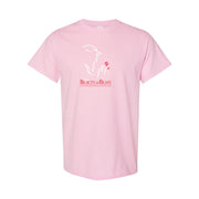 Men's Beauty and the Beast Cotton T-Shirt - Pink