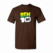 Men's Ben 10 Cotton T-Shirt - Dark Brown