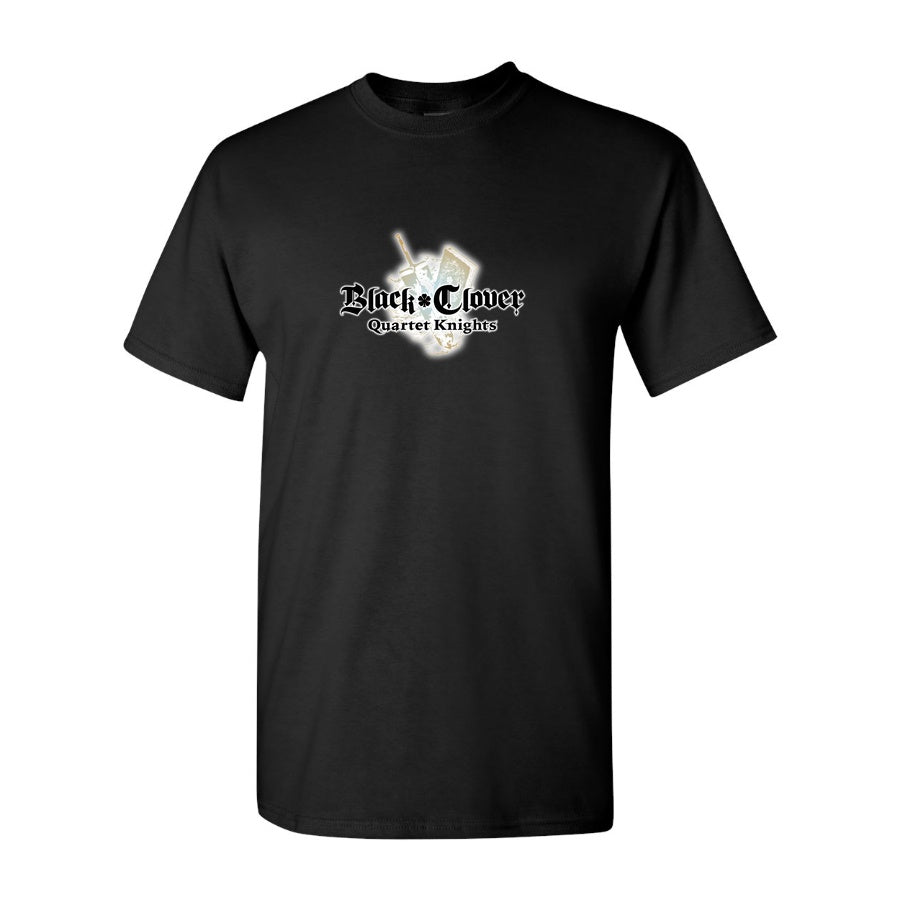 Men's Black Clover Cotton T-Shirt - Black