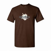 Men's Black Clover Cotton T-Shirt - Dark Brown