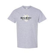 Men's Black Clover Cotton T-Shirt - Grey