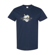 Men's Black Clover Cotton T-Shirt - Navy