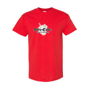 Men's Black Clover Cotton T-Shirt - Red