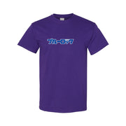 Men's Blue Lock Cotton T-Shirt - Purple
