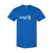 Men's Bluey Cotton T-Shirt - Blue