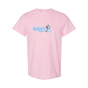 Men's Bluey Cotton T-Shirt - Pink