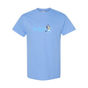 Men's Bluey Cotton T-Shirt - Sky Blue