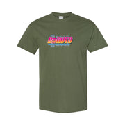 Men's Boruto Cotton T-Shirt - Army Green