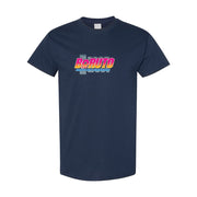 Men's Boruto Cotton T-Shirt - Navy