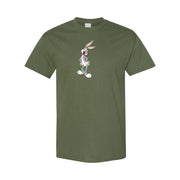 Men's Bugs Bunny Cotton T-Shirt - Army Green
