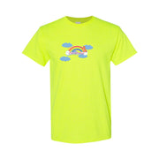 Men's Care Bears Cotton T-Shirt - Safety Green