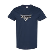 Men's Cars Cotton T-Shirt - Navy