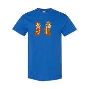 Men's Chip and Dale Cotton T-Shirt - Blue