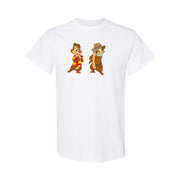 Men's Chip and Dale Cotton T-Shirt - White