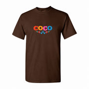 Men's Coco Cotton T-Shirt - Dark Brown