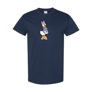 Men's Daisy Duck Cotton T-Shirt - Navy