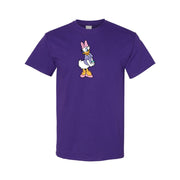 Men's Daisy Duck Cotton T-Shirt - Purple