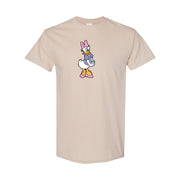 Men's Daisy Duck Cotton T-Shirt - Tan