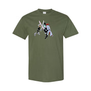 Men's Danny Phantom Cotton T-Shirt - Army Green