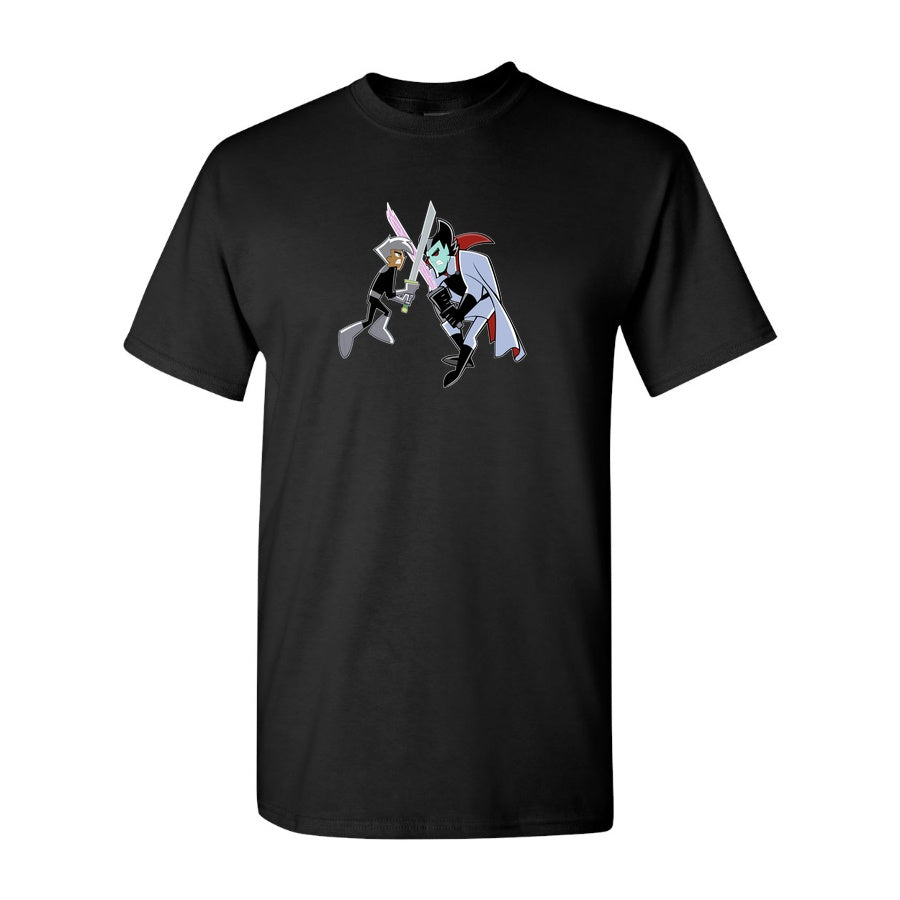 Men's Danny Phantom Cotton T-Shirt - Black