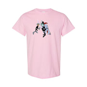 Men's Danny Phantom Cotton T-Shirt - Pink