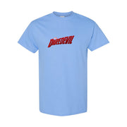 Men's Daredevil Cotton T-Shirt - Sky Blue
