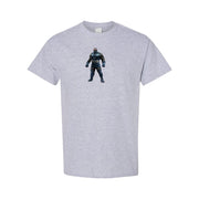 Men's Darkseid Cotton T-Shirt - Grey