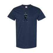 Men's Darkseid Cotton T-Shirt - Navy