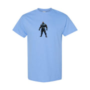 Men's Darkseid Cotton T-Shirt - Sky Blue