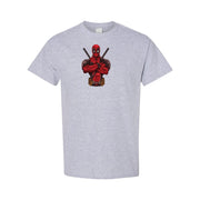Men's Deadpool Cotton T-Shirt - Grey