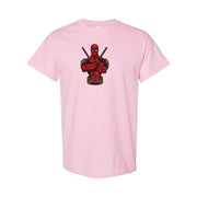 Men's Deadpool Cotton T-Shirt - Pink