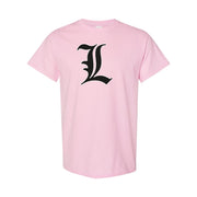 Men's Death Note Cotton T-Shirt - Pink