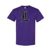 Men's Death Note Cotton T-Shirt - Purple