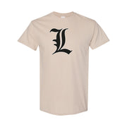Men's Death Note Cotton T-Shirt - Tan