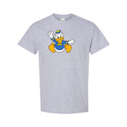 Men's Donald Duck Cotton T-Shirt - Grey