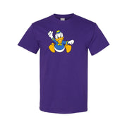 Men's Donald Duck Cotton T-Shirt - Purple