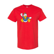 Men's Donald Duck Cotton T-Shirt - Red