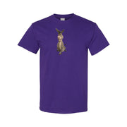 Men's Donkey Cotton T-Shirt - Purple