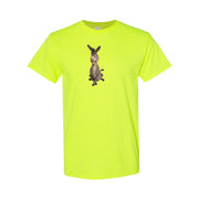 Men's Donkey Cotton T-Shirt - Safety Green