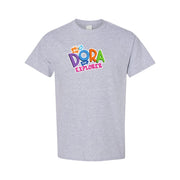 Men's Dora the Explorer Cotton T-Shirt - Grey