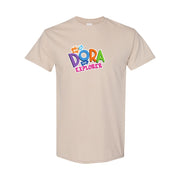 Men's Dora the Explorer Cotton T-Shirt - Tan
