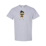 Men's Dragon Ball Cotton T-Shirt - Grey